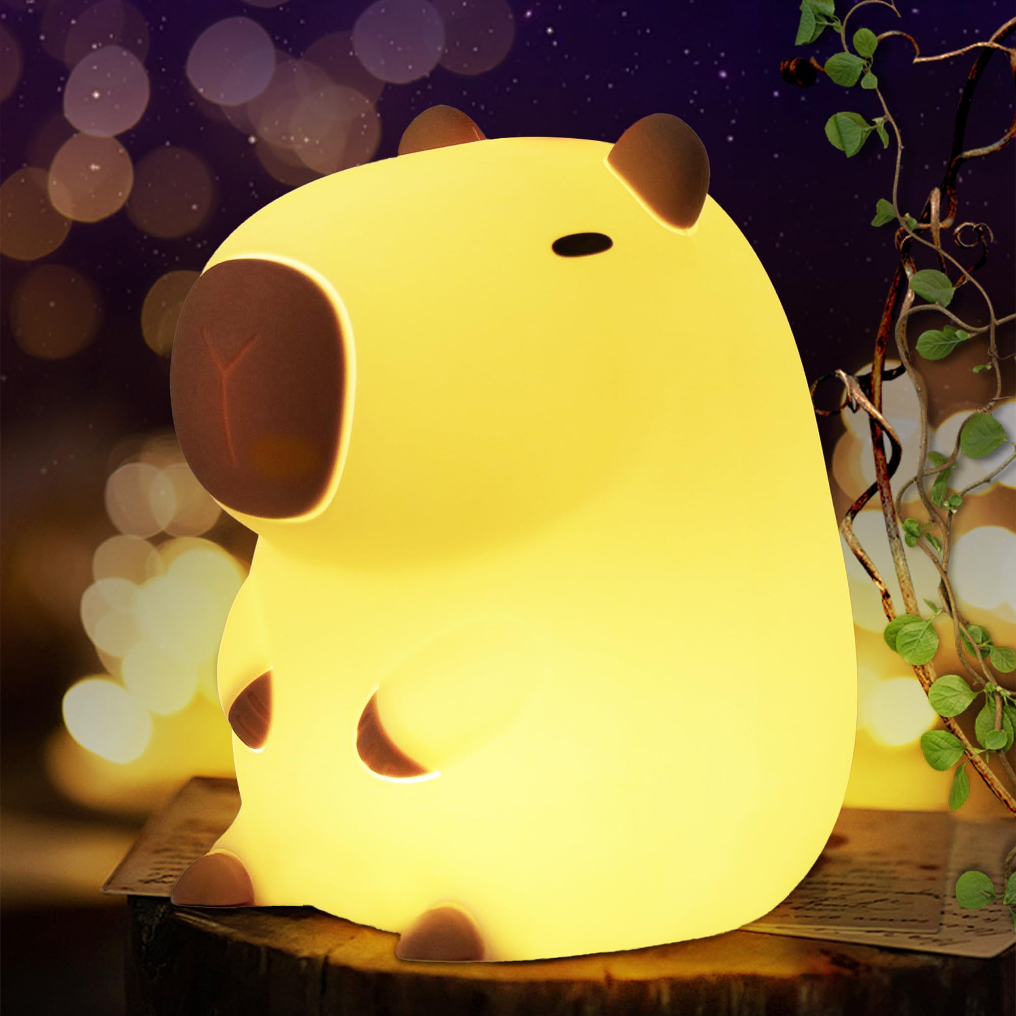 Amazon.co.jp: カピバラ ナイトライト Lampeez LEDライト 授乳ライト